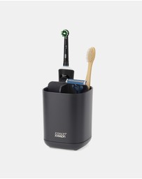 Joseph Joseph - EasyStore™ Toothbrush Caddy with Matt Black Finish