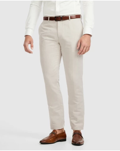 Tarocash - Jae Slim Linen Pant