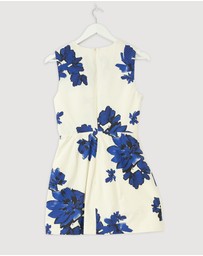 Revibe - Repaired Shona Joy Enya Draped Mini Dress - AU 10