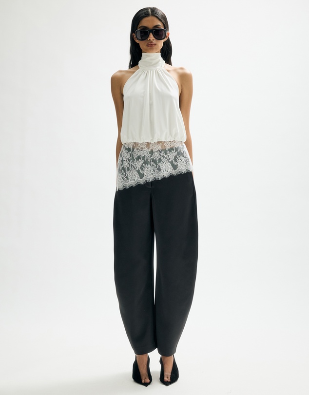 Minima Esenciales - Elea Satin Barrel Pants