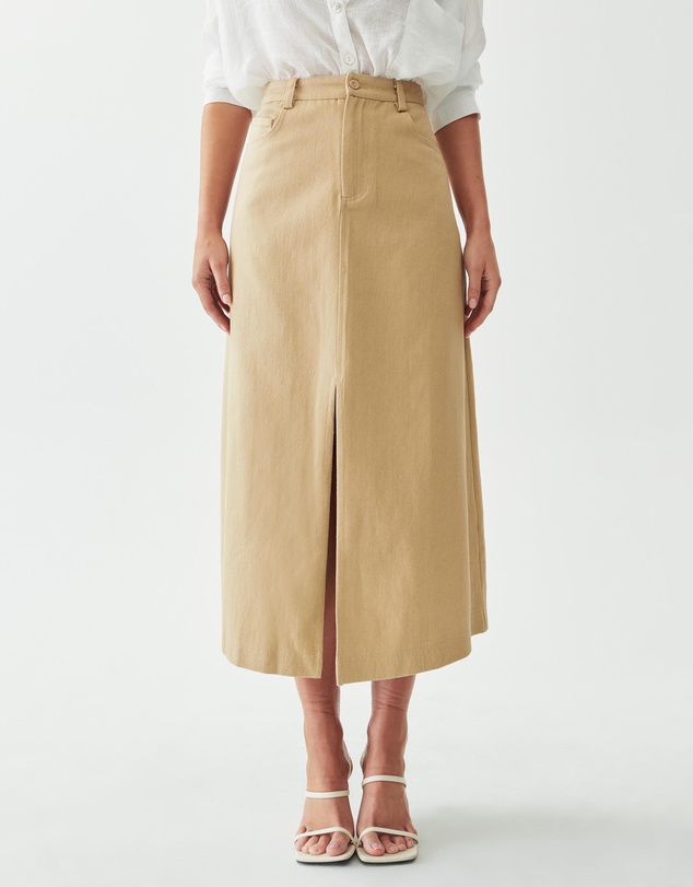 The Fated - Heart Midi Skirt