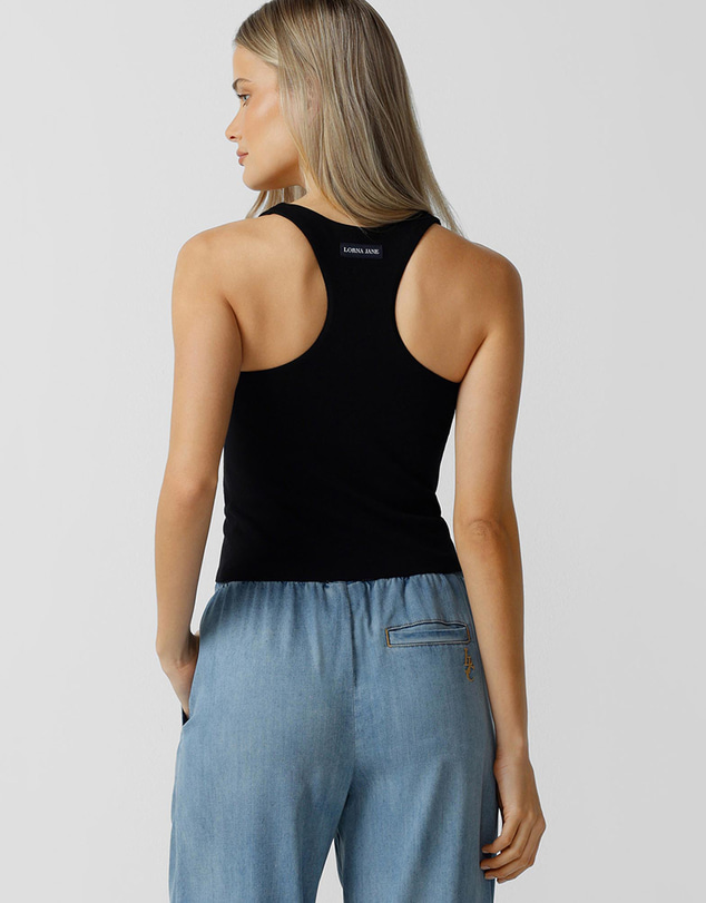 Lorna Jane - Off Duty Rib Bra Tank Combo