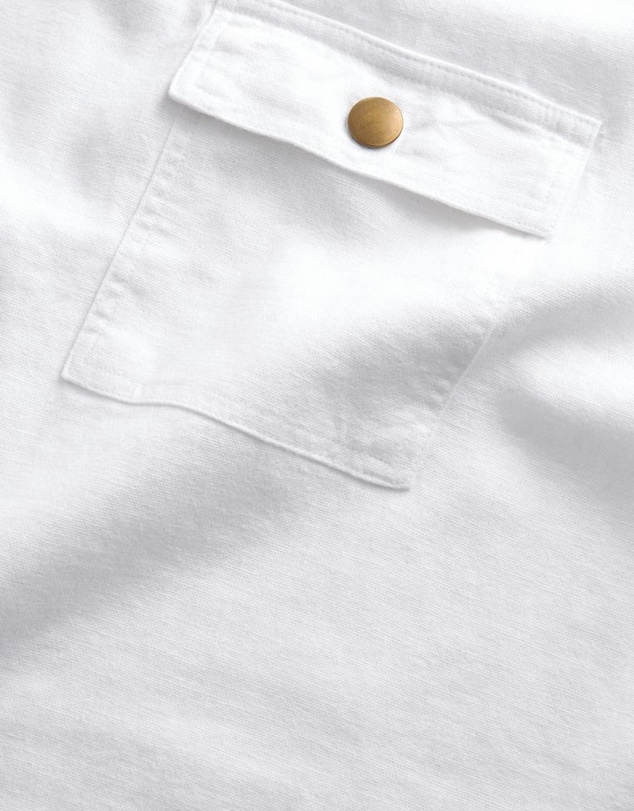 NEXT - Linen Blend Summer Front Pocket Top