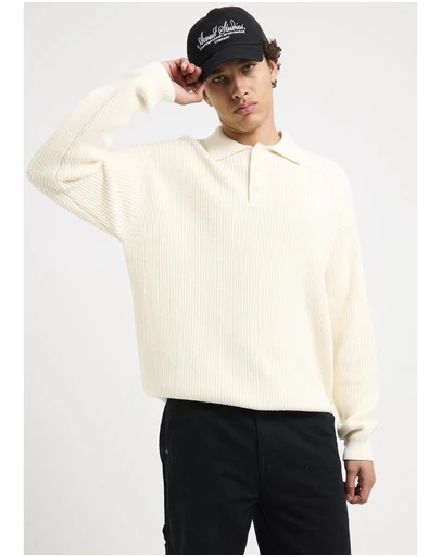 Arvust - Location Knit Polo Shirt