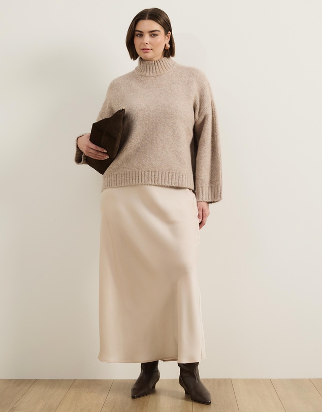 Atmos&Here Curvy - Charli Chunky Knit Jumper