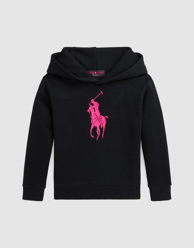 Polo Ralph Lauren - Pink Pony Fleece Hoodie - Kids
