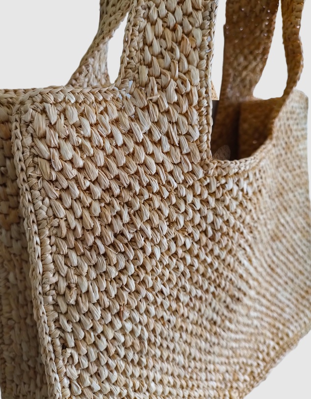 Miz Casa and Co - Lani Raffia Basket Bag