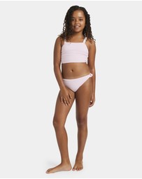 Roxy - Girls 8 to 16 Daisy Check Crop Two Piece