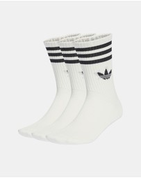 adidas Originals - 3-Pairs 3 Stripes Crew Socks