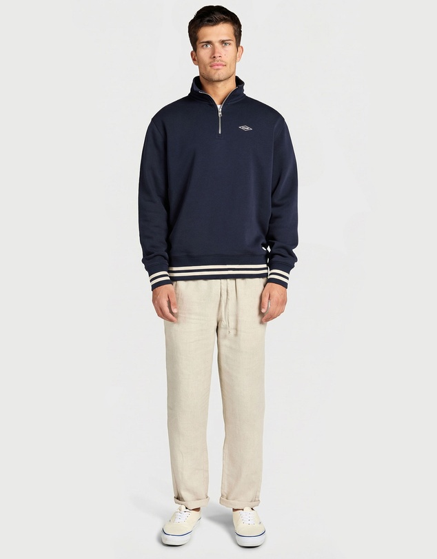 Academy Brand - Academy Contrast 1/4 Zip Sweat