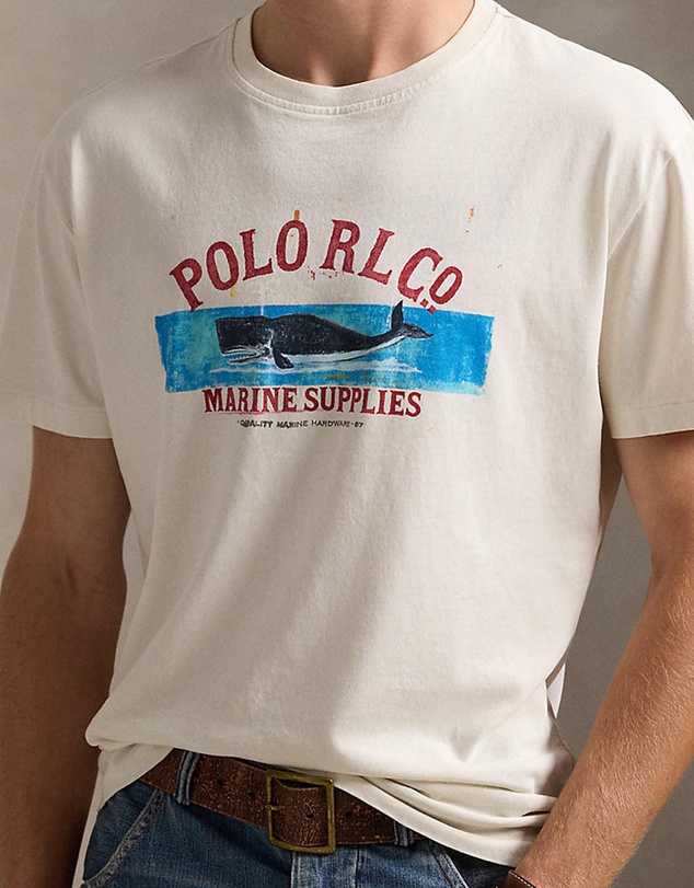Polo Ralph Lauren - Classic Fit Jersey Graphic T-Shirt