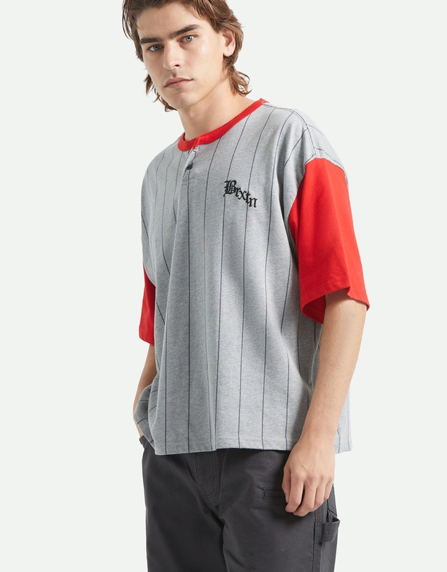 Brixton - Boxy Baseball 1/2 Sleeve Tee