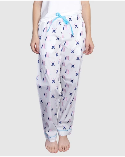 Sant And Abel - Women's Cricket Pink PJ Pants