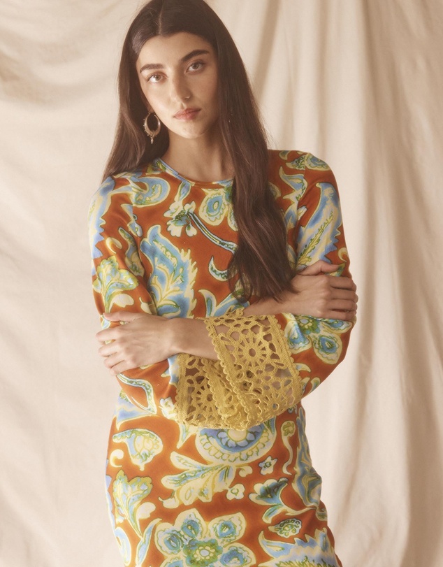 KINGA CSILLA - Brezza Olive Dress
