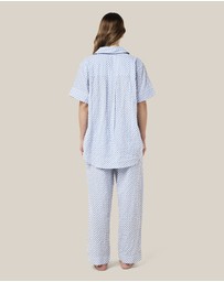 Papinelle - Anais Short Sleeve Full Length PJs