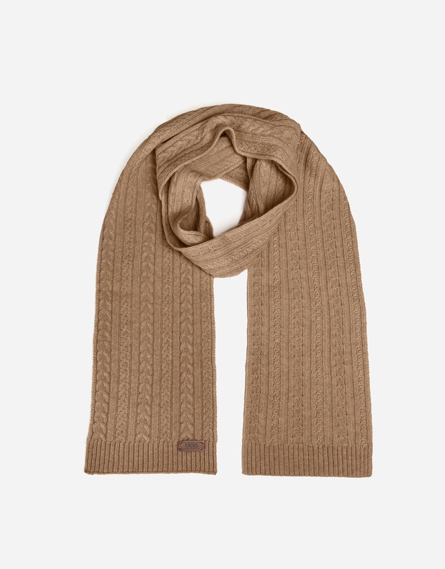Ozwear Connection Uggs - Ugg Cable Knit Pure Cashmere Scarf