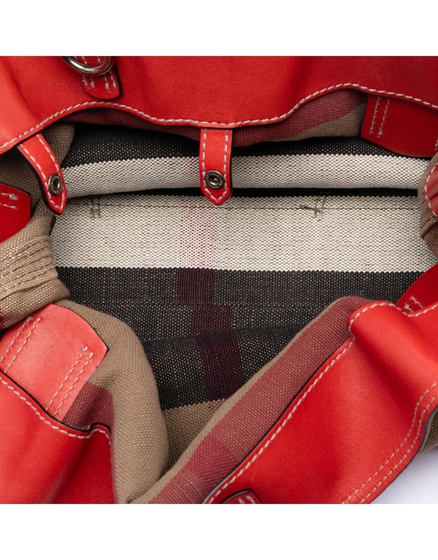 Pre-Loved by Azura Reborn - Pre-Loved Mega Check Canvas Maidstone Tote