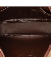 Pre-Loved by Azura Reborn - Pre-Loved burberry Textile Accessory Bag with Plaid Pattern and Zip Closure