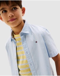 Tommy Hilfiger - Short Sleeve Oxford Shirt - Teens