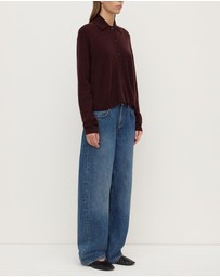 Assembly Label - Wool Cashmere Knit Cardigan