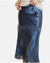 Cynthia Rowley - Satin Lace Skirt