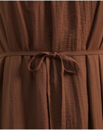 Atmos&Here Curvy - Brooks Linen Blend Maxi Dress