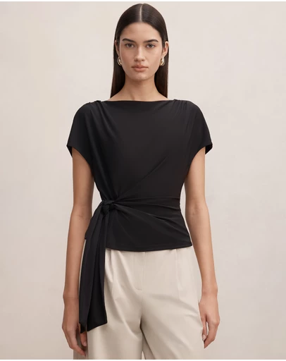 Forever New - Celine Tie Detail Top