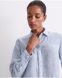 Sportscraft - Dahlia Stripe Linen Shirt