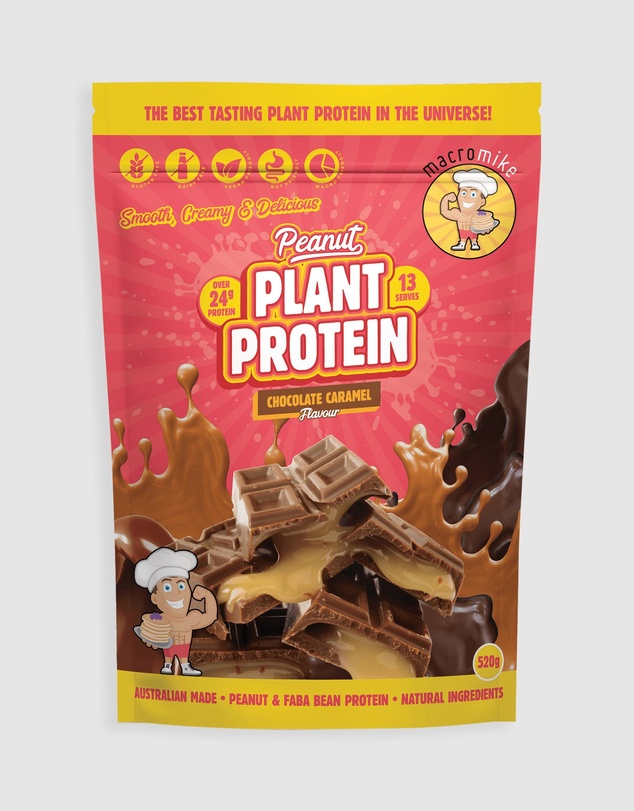 Macro Mike - Chocolate Caramel Peanut Plant Protein - 520g