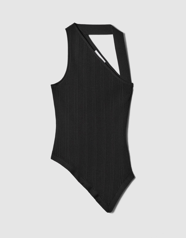 & Other Stories - Asymmetric Rib-Knit Top