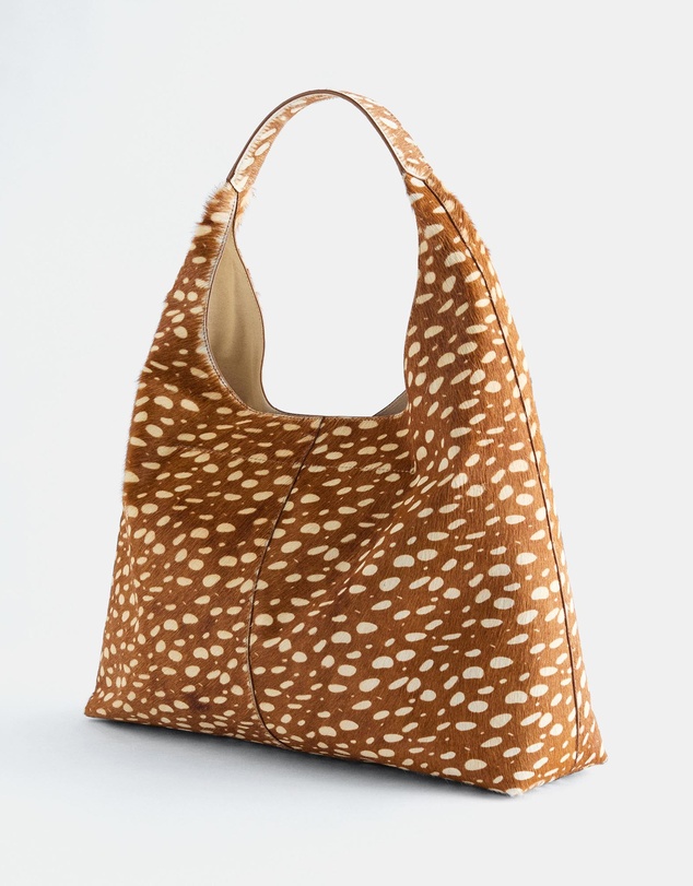 & Other Stories - Deer-Print Leather Tote