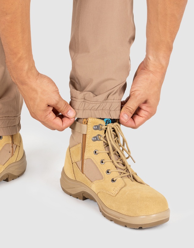 UNIT Workwear - UNIT Mens Cuffed Cargo Flexlite Utility Pants