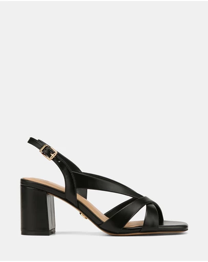 Wittner - Josie Hi-Shine Leather Mid Heels