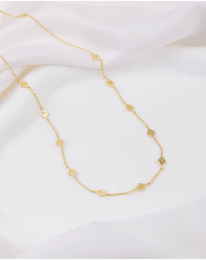 Wanderlust + Co - Zyia Gold Choker Necklace