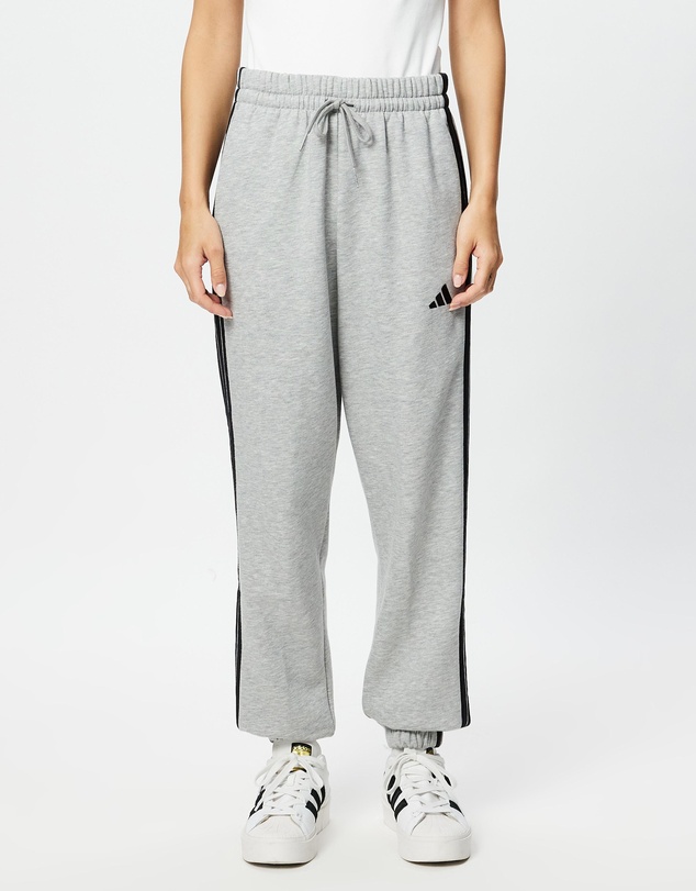 adidas Sportswear - Essentials 3-Stripes Fleece Loose-Fit Pants