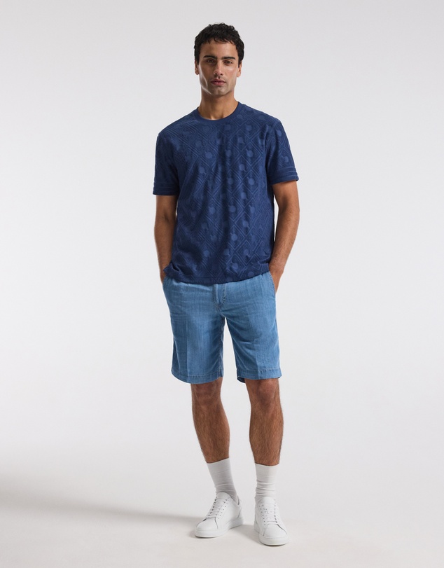 Calibre - Plush Terry Logo T-shirt Blue