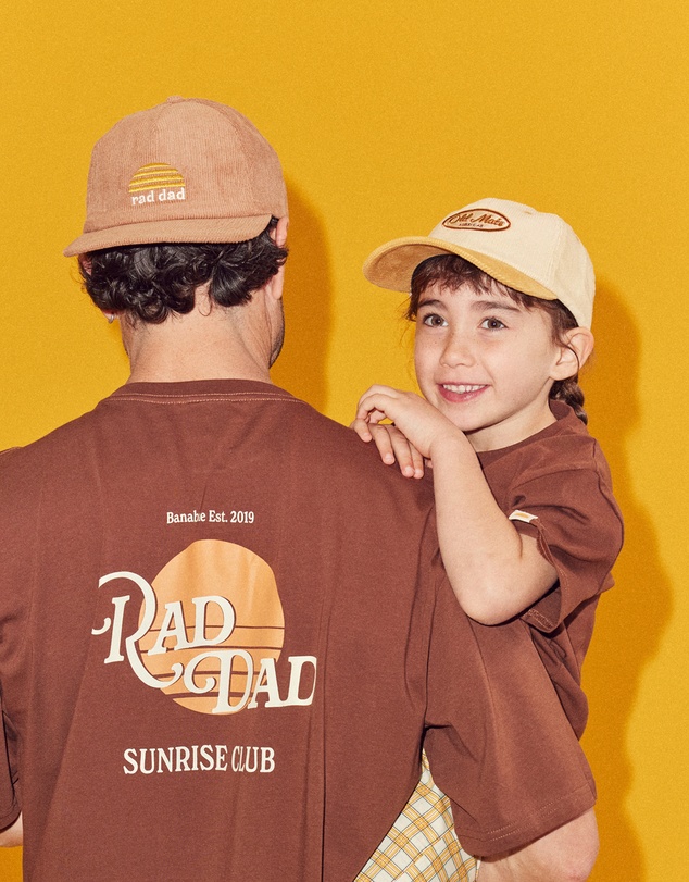 Banabae - Old Mate Adults and Kids 2 Tone Cord Cap Bundle