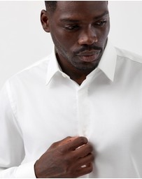 Brooksfield - Concealed Placket Tuxedo Shirt