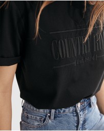 Country Road - Australian Cotton Heritage Embroidered T-shirt