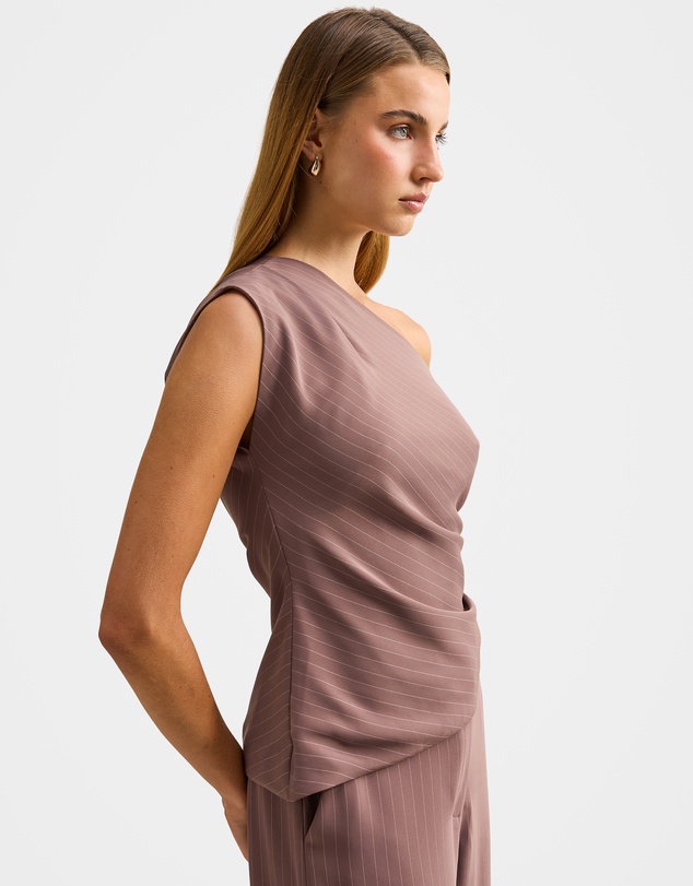 Forever New - Willow Asymmetrical Tuck Top