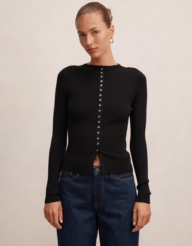 Forever New - Francis Button Detail Top