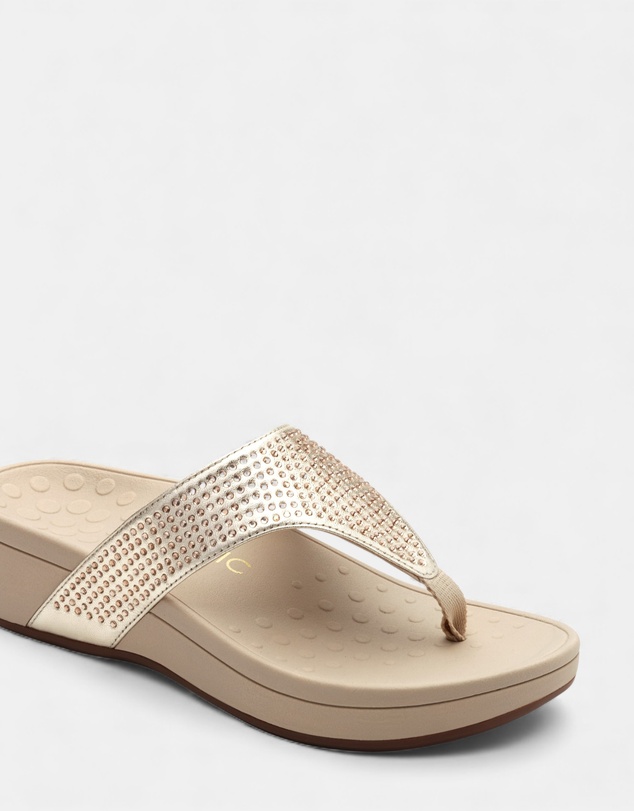 Vionic - Naples Platform Sandal - Champagne