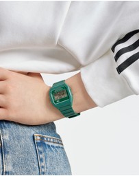 adidas Originals - Digital Two Green Resin Watch