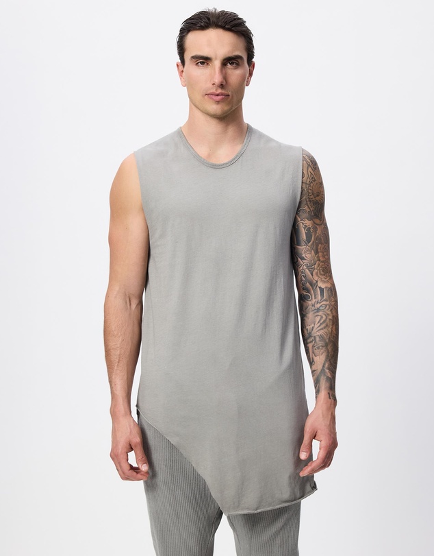 Surrounded By Ghosts - The Graftonite Asymmetrical Cotton Tail Muscle T-Shirt