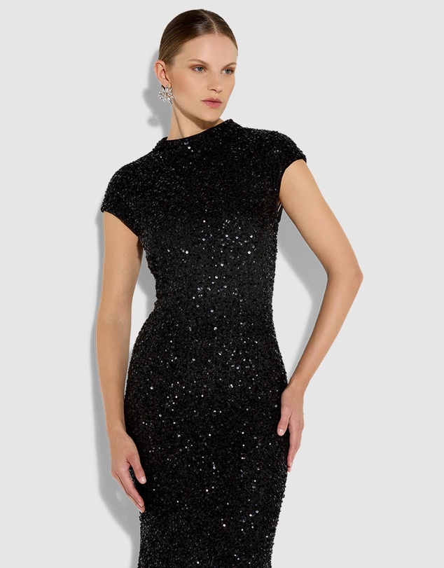 Montique - Zahra Sequin Dress