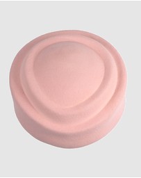 Max Alexander - Felt Pink Pillbox Hat