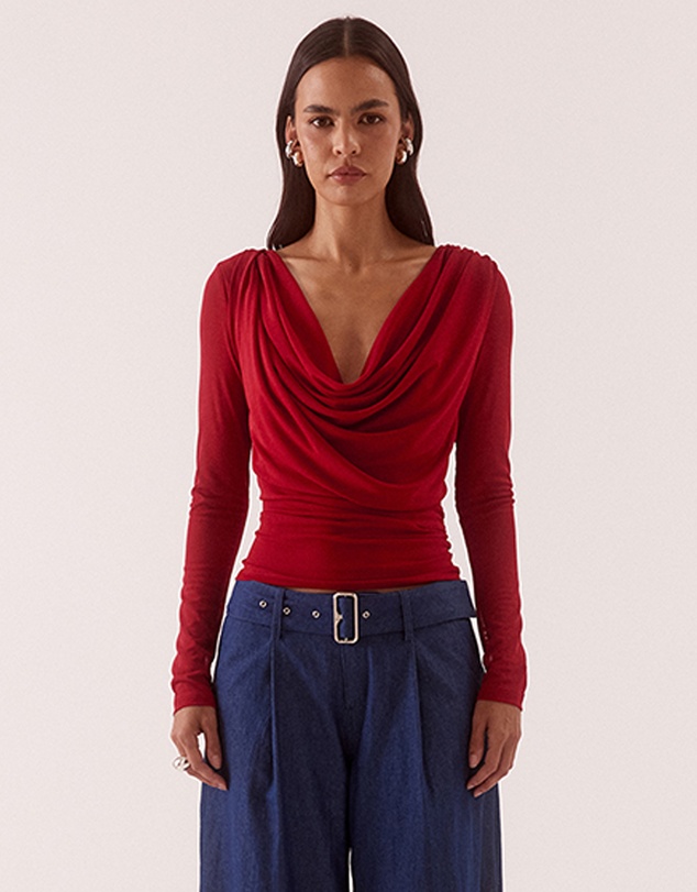 SOVERE - Myriad Drape Top