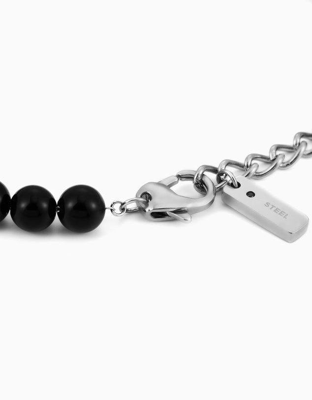 Diesel - Diesel Font Silver Tone Bracelet