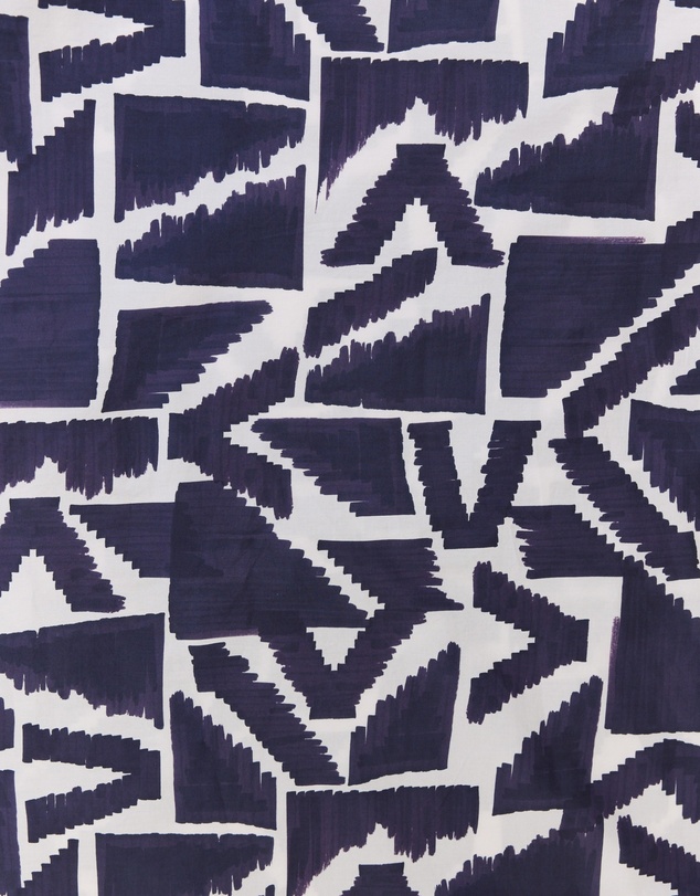 ALEXANDRA - Jack Dress Navy Geo Print
