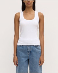 Assembly Label - Robyn Scoop Neck Rib Tank